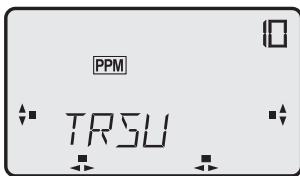 FUTABA FX-18 - Decalage de la mediane du servo (TRSU) - 1