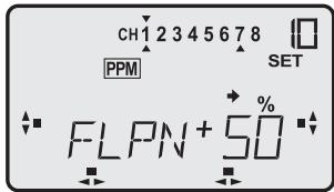 FUTABA FX-18 - Dispositif de mixage flaperon (FLPN)/différentiel ailerons (DIFF) - 1