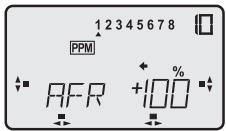 FUTABA FX-18 - Réglage de la course de l'organe de pilotage (AFR) - 3