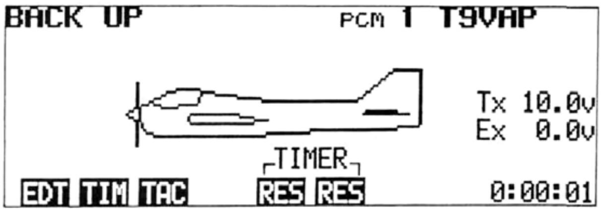 FUTABA PCM 1024A - Low Battery Warning - 1
