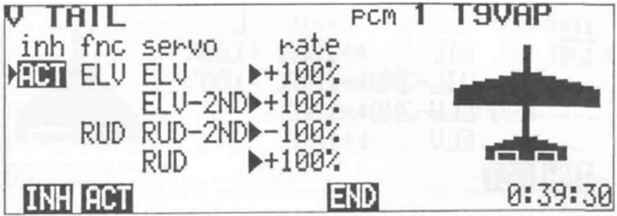 FUTABA PCM 1024A - V-TAIL - 1