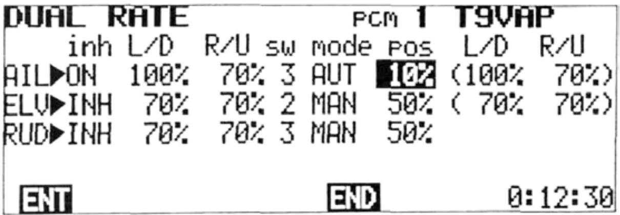 FUTABA PCM 1024A - Setting Method - 2