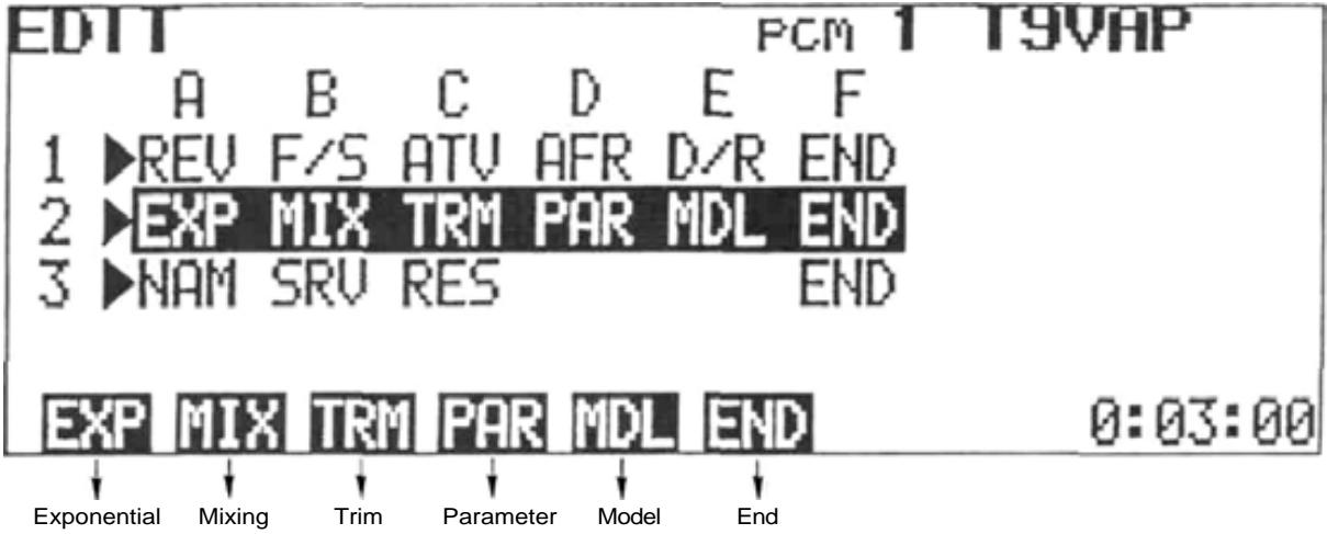 FUTABA PCM 1024A - 2EXP MIX TRM PAR MDL END - 1