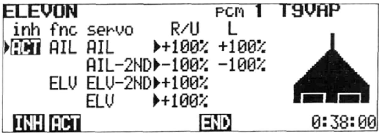 FUTABA PCM 1024A - Setting Method - 2