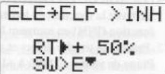 FUTABA T7CAP - Réglage de la fonction ELE-FLP - 1