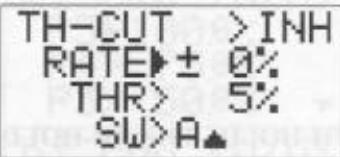 FUTABA T7CAP - Throttlecut = Arrêt moteur - 1