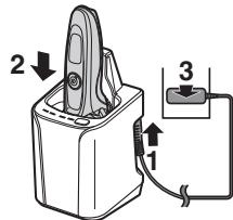 PANASONIC LV95 - Remove the protective cap [A①] and then attach the shaver. - 1