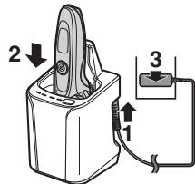 PANASONIC LV95 - Ladowanie za pomocą samoczyszczȩcęj ladowarki - 1