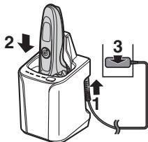 PANASONIC LV95 - Lading med den selvrensende laderen - 1