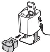 PANASONIC LV95 - Rengoring af den selvrensende oplader - 1