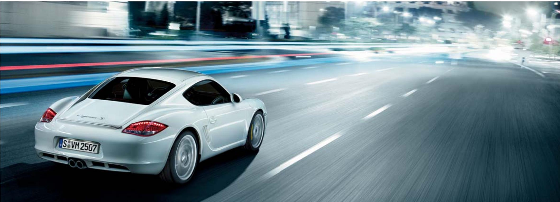 PORSCHE CAYMAN - Moteurs 6 cylindres à plat. - 4