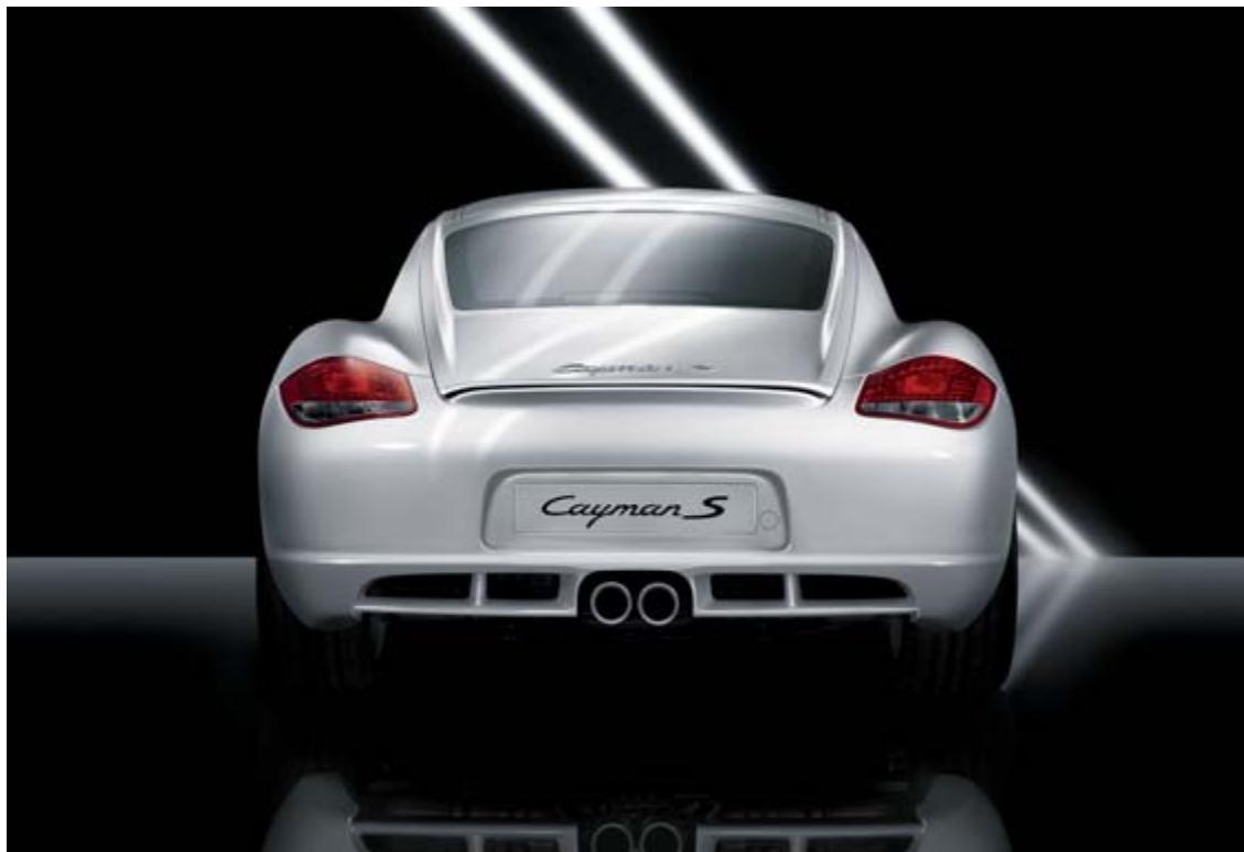 PORSCHE CAYMAN - Cible visée : - 9