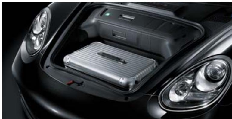 PORSCHE CAYMAN - Coffre arrriere. - 1