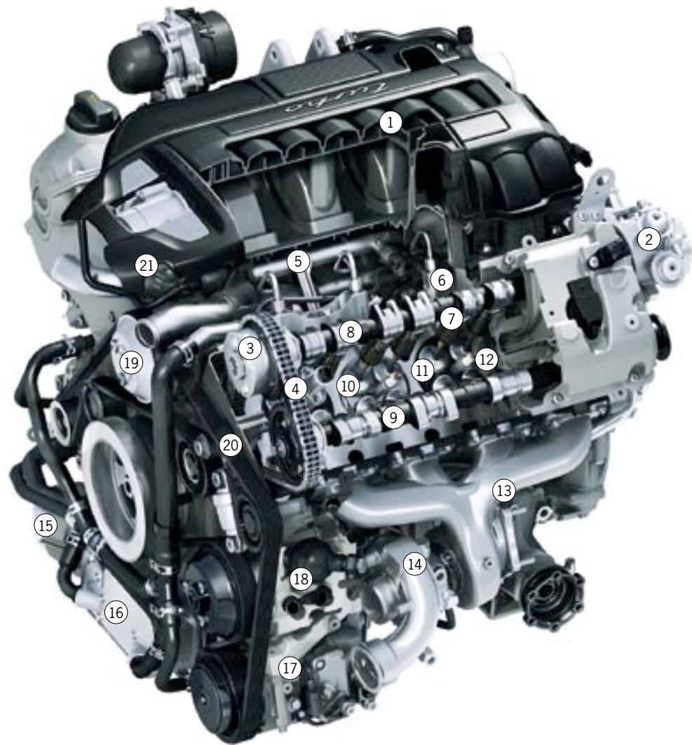 PORSCHE PANAMERA 4S - Le moteur V8 biturbo. - 1