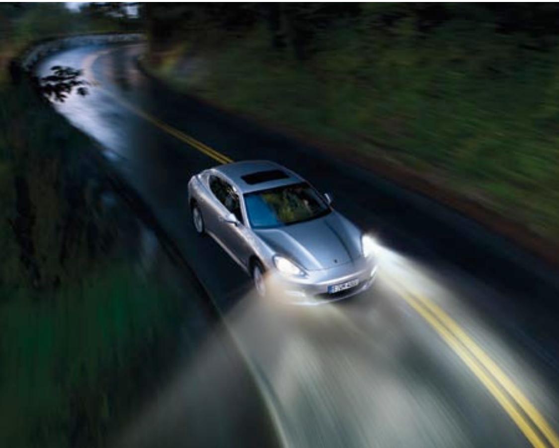 PORSCHE PANAMERA 4S - L'éclairage. - 4