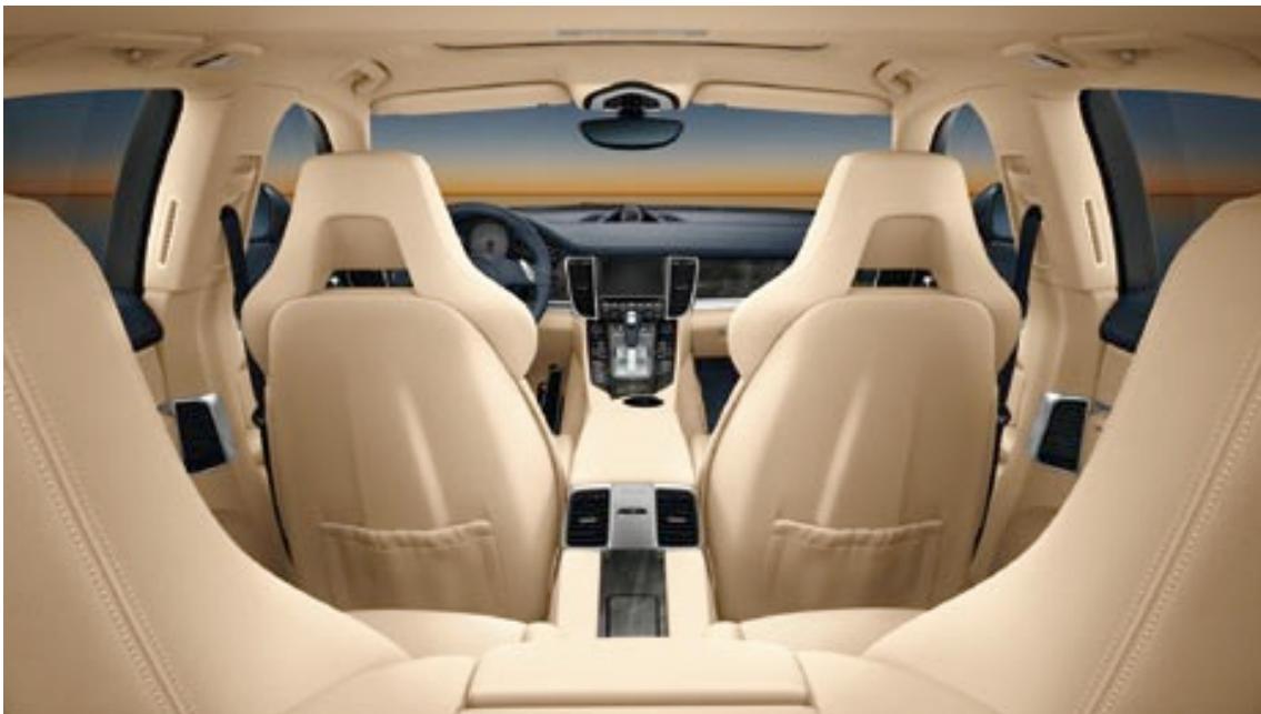 PORSCHE PANAMERA 4S - Le design interieur. - 3