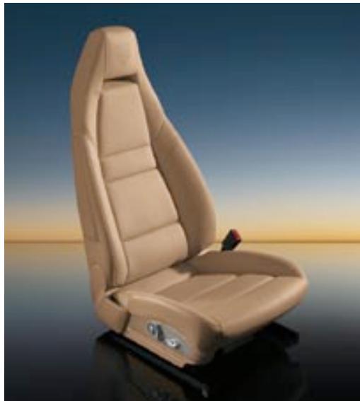 PORSCHE PANAMERA 4S - Les sièges avant. - 1