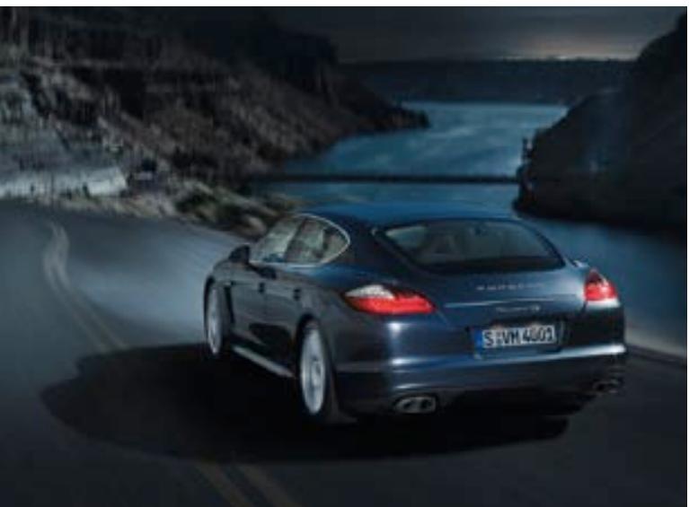 PORSCHE PANAMERA 4S - L'éclairage. - 1