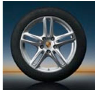 PORSCHE PANAMERA S - Les jantes et le système de contrôle de la pression des pneus. - 2