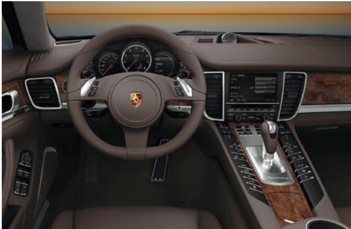 PORSCHE PANAMERA S - L'intérieur. - 1