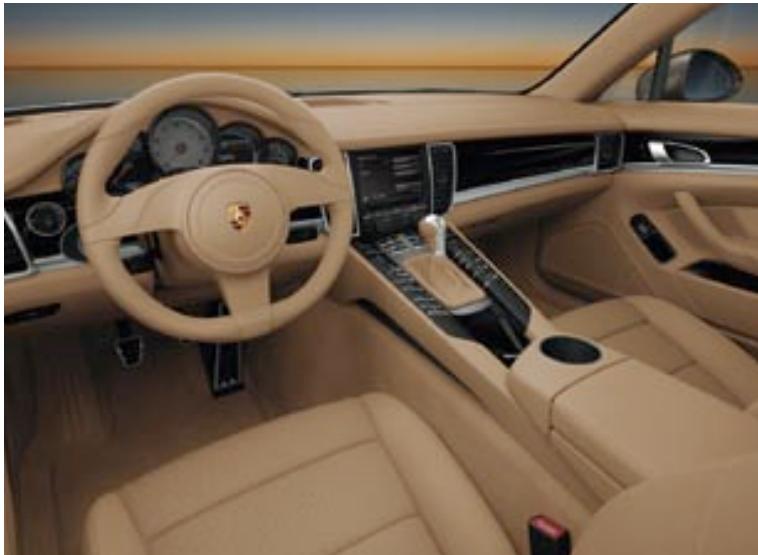PORSCHE PANAMERA S - Le design interieur. - 5