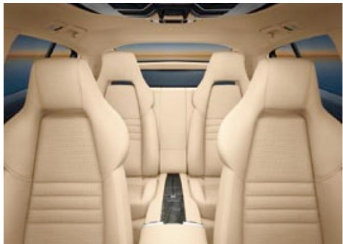 PORSCHE PANAMERA S - Le design interieur. - 1