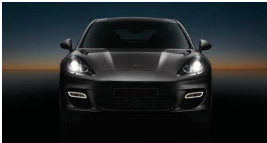 PORSCHE PANAMERA S - L'éclairage. - 3