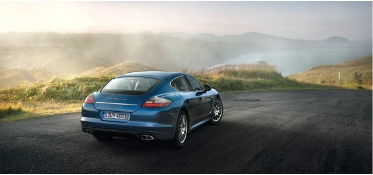 PORSCHE PANAMERA S - Réduction de la consommation et traitement des gaz d'échéppement. - 1