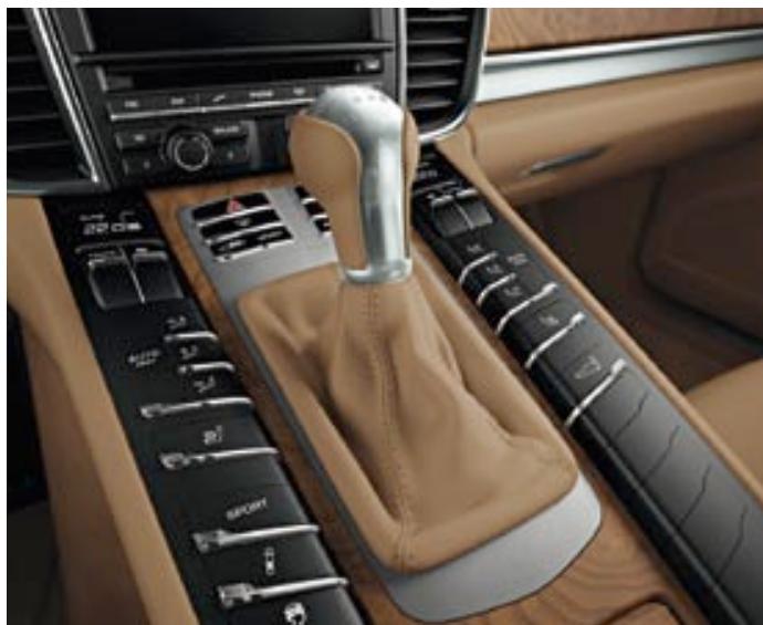 PORSCHE PANAMERA TURBO - La boite mécanique à 6 rapport. - 1
