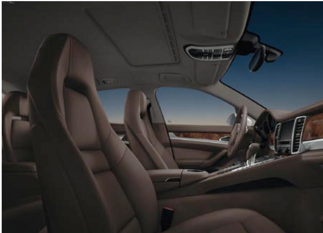 PORSCHE PANAMERA TURBO - L'intérieur. - 5