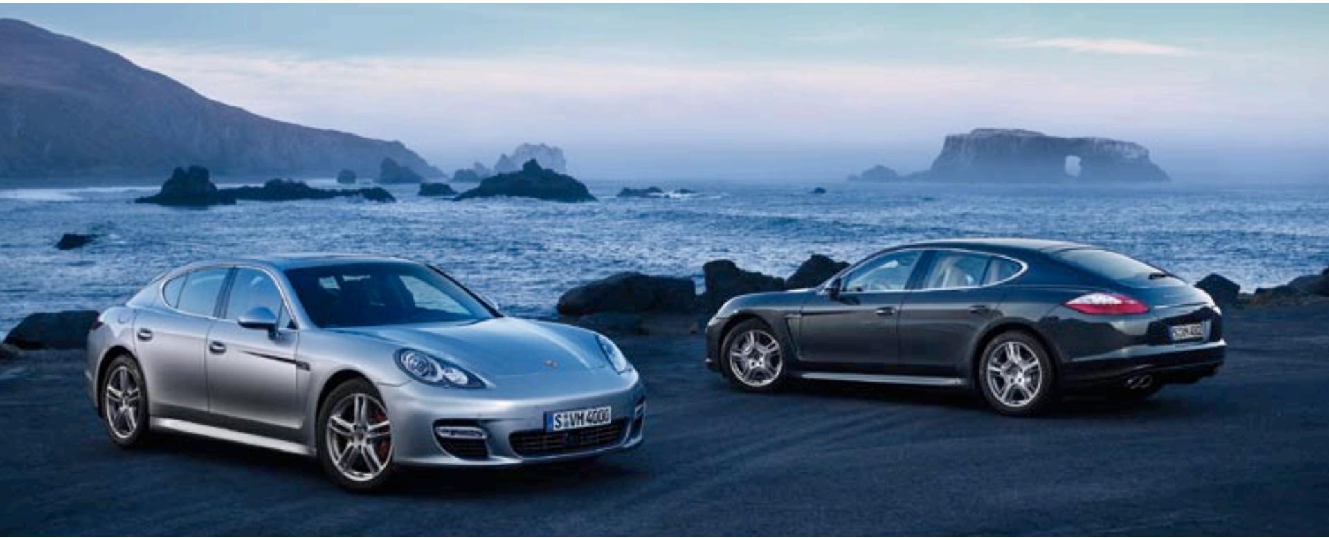 PORSCHE PANAMERA TURBO - Construction allergee et recyclage. - 2