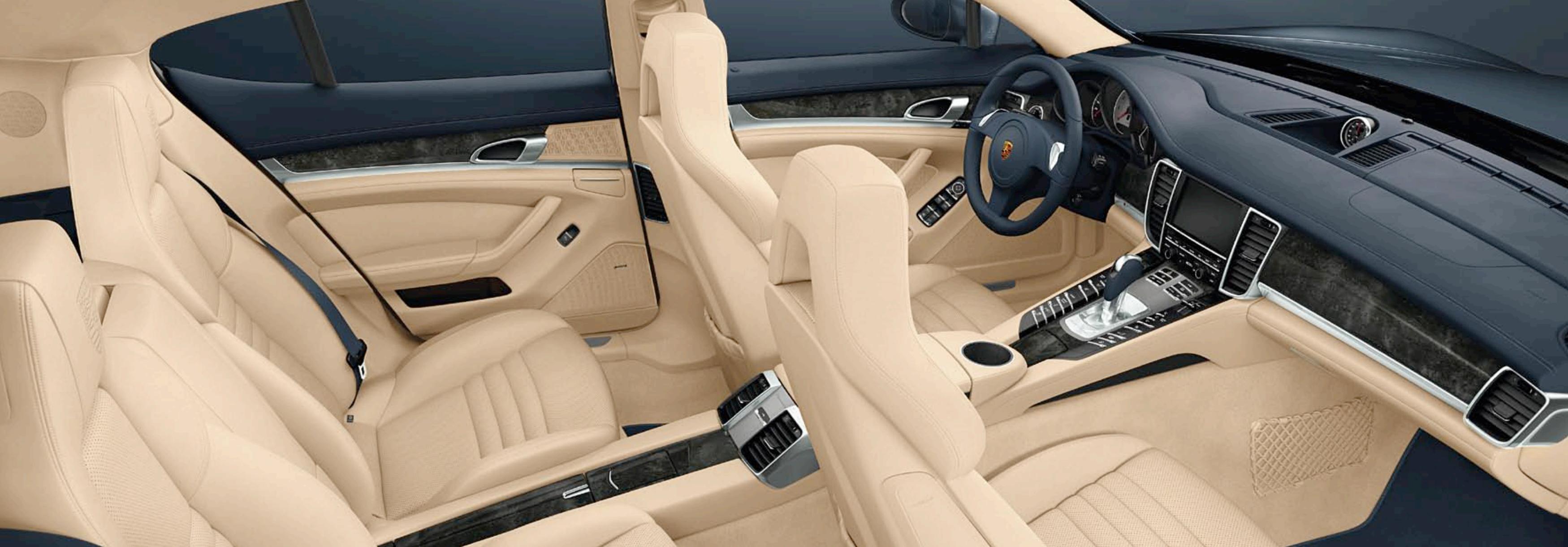 PORSCHE PANAMERA TURBO - Le design interieur. - 2
