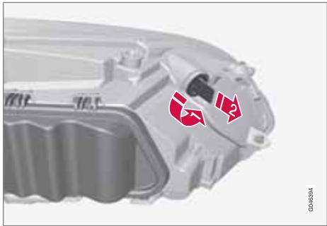 VOLVO V40 - Feux de position/de stationnement - 1