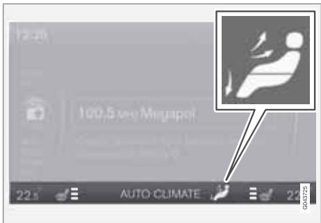 VOLVO V40 - Répartition de l'air - 2