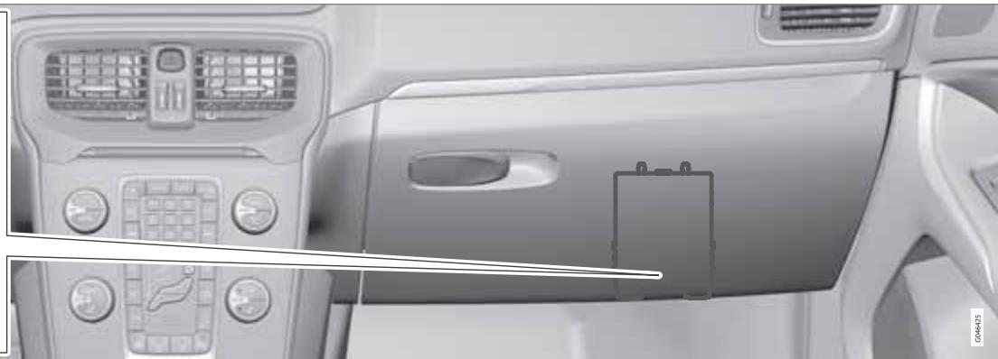 VOLVO V40 - Fusibles - 1