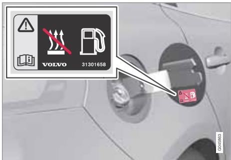 VOLVO V40 - Ravitaillement - 1