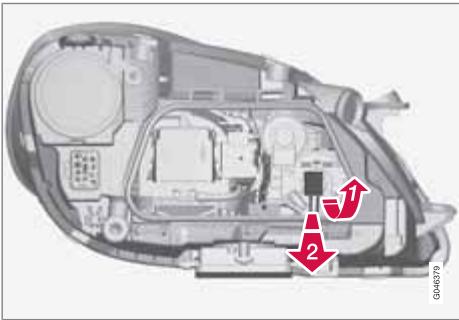 VOLVO V40 - Feux de route supplémentaires*3 - 1