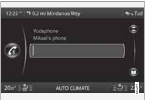 VOLVO V40 - Connectez une unité bluetooth® externe - 1