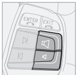 VOLVO V50 - Volume sonore d'un appel - 1
