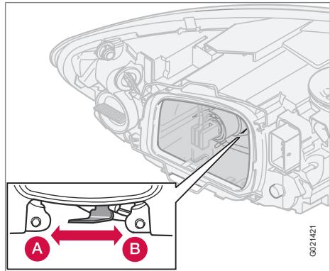 VOLVO V50 - Phares à ampoules halogènes - 1