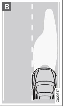 VOLVO V50 - Faisceau d'éclairage adapté à la conduite à droite ou à gauche - 2