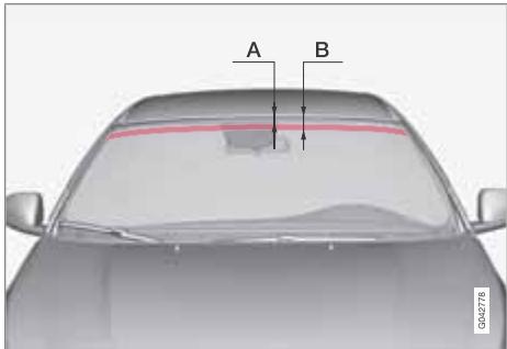 VOLVO V60 - Pare-brise athermique* - 1