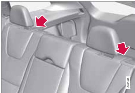 VOLVO V60 - Filet de protection combiné au cache-bagages - 1