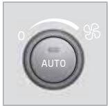 VOLVO V60 - Bouton de ventilation pour ECC* - 1