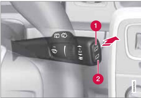 VOLVO V60 - Essuie-glace et lave-glace, lunette arrière - 1