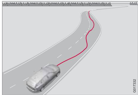 VOLVO V60 - Généralités concernant le contrôle d'alerte de vigilance du conducteur (driver alert control) - DAC - 1