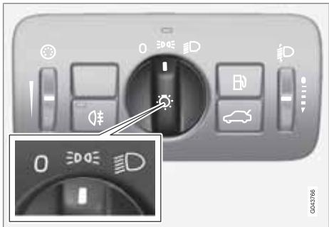 VOLVO V60 - Feux de position/de stationnement - 1