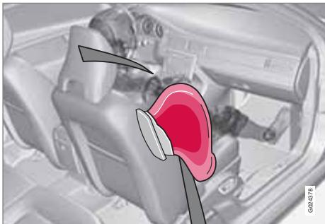 VOLVO V60 - Coussins gonflables latéraux (coussins SIPS) - 1
