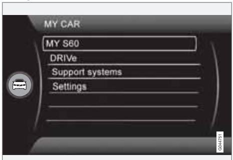 VOLVO V60 - Informations et réglages complémentaires - 1