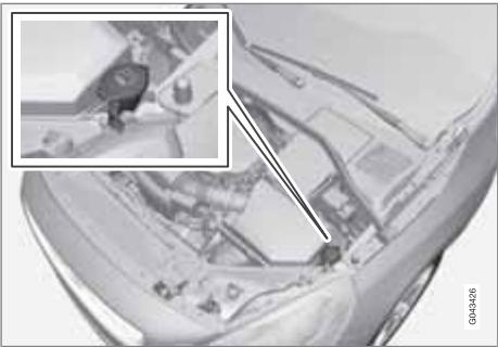 VOLVO V60 - Remplissage du liquide lave-glace - 1